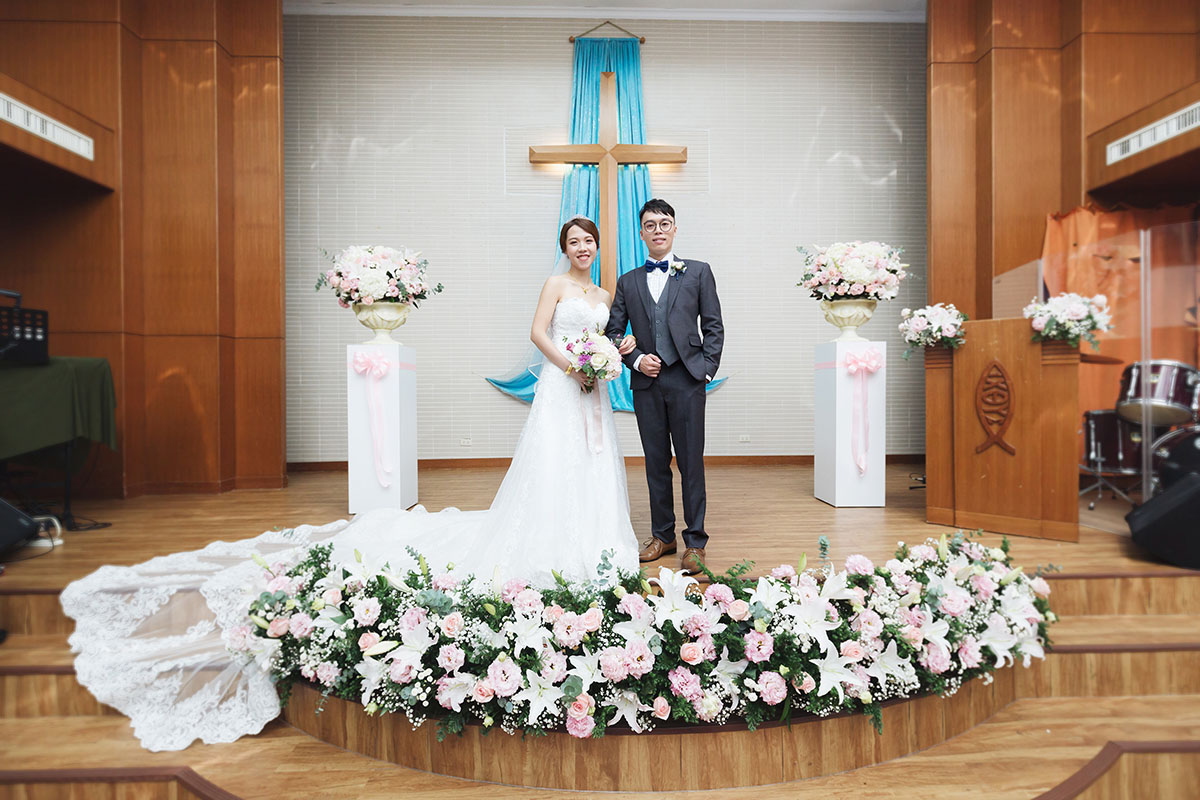 《台南婚攝》以耶穌為名的婚禮 / 台南晶英酒店