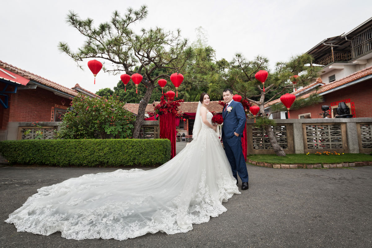 《彰化婚攝》自家三合院濃濃中國風 / 戶外婚禮