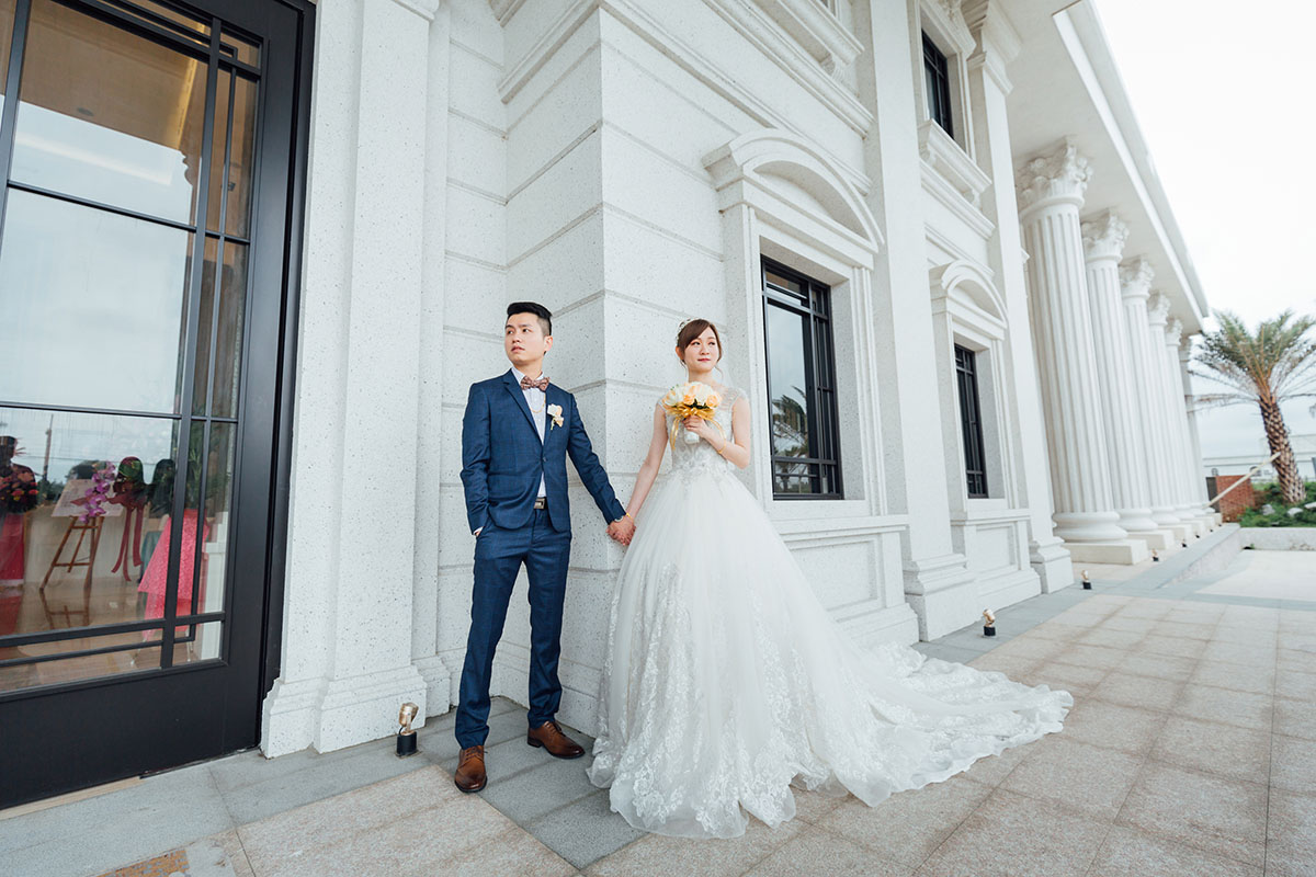《新竹婚攝》幸福就是牽著妳的手 / 港南運河濱海風景區餐廳