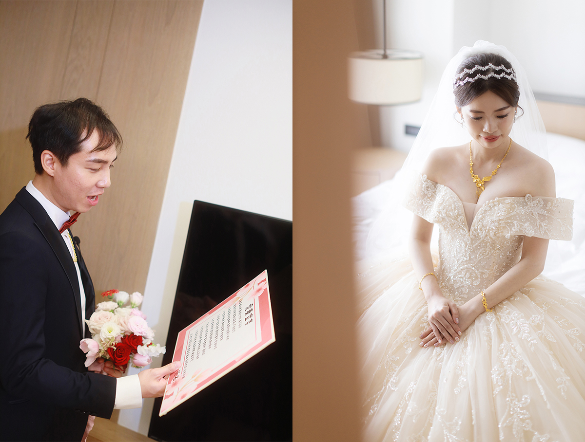 《台北婚攝》早儀式午宴客 / 台北凱達大飯店類婚紗證婚教堂婚禮